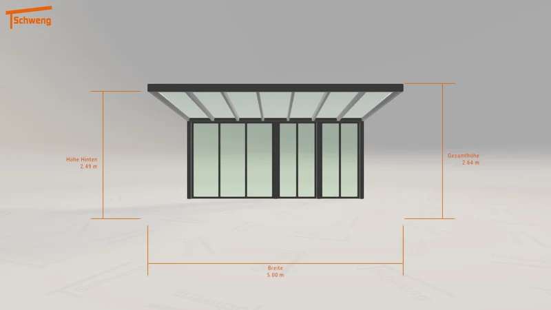 #DE Schweng Terrassenüberdachung S350 (ID jjpxv9)