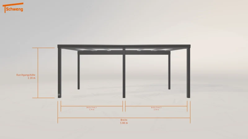 #DE Schweng Terrassenüberdachung S400 (ID zb5mbv)