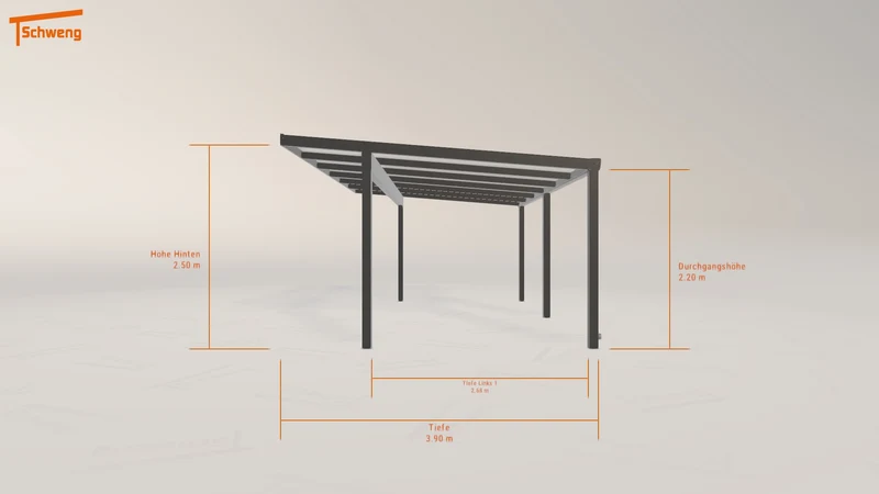 #DE Schweng Terrassenüberdachung S400 (ID zb5mbv)