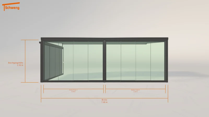 #DE Schweng Terrassenüberdachung S400 (ID ygyqxv)