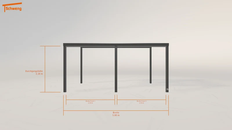 #DE Schweng Terrassenüberdachung S400 (ID g73yjd)