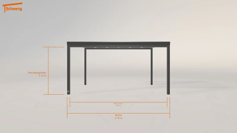 #DE Schweng Terrassenüberdachung S400 (ID g73jz4)