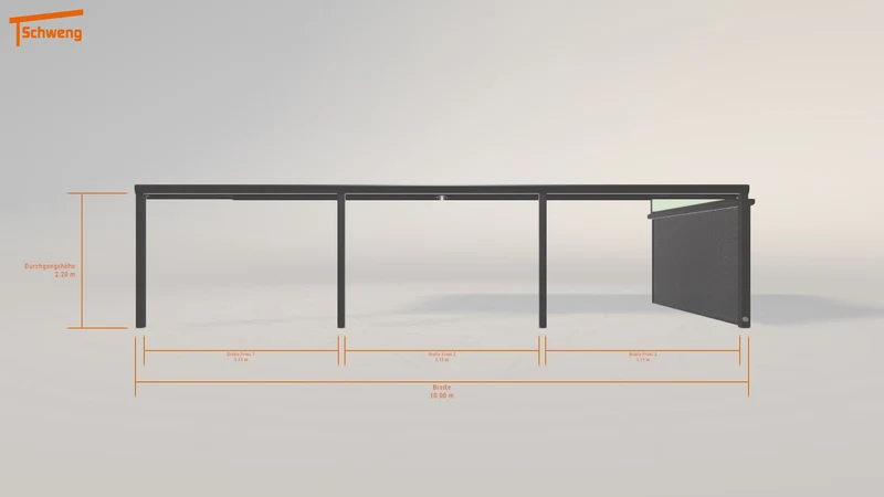 #DE Schweng Terrassenüberdachung S400 (ID v4jypx)