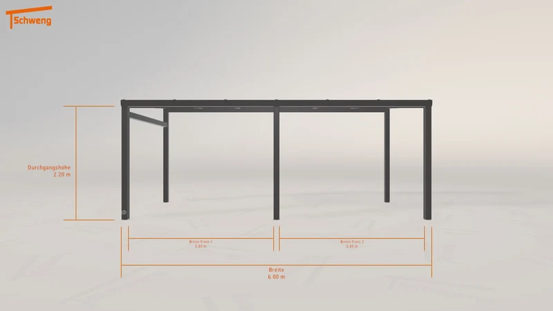 #DE Schweng Terrassenüberdachung S350 (ID w325py)