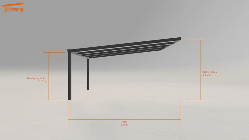 #DE Schweng Terrassenüberdachung S400 (ID bkq2mm)