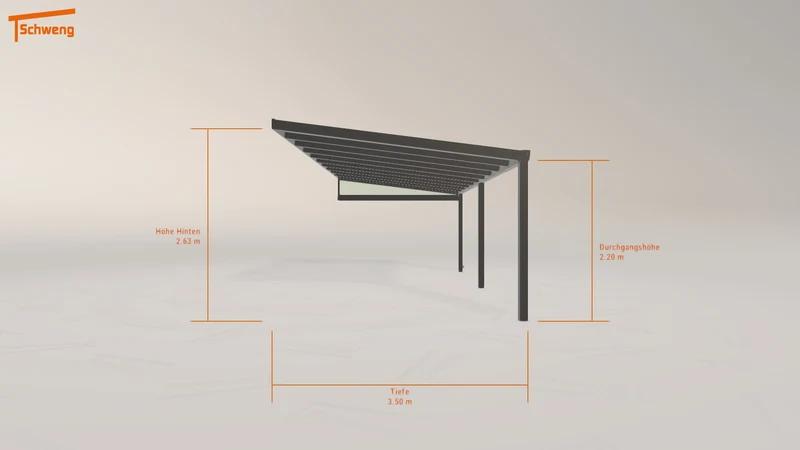 #DE Schweng Terrassenüberdachung S400 (ID 42x2w5)