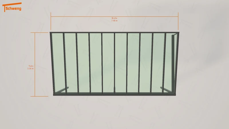 #DE Schweng Terrassenüberdachung S400 (ID 42x2w5)