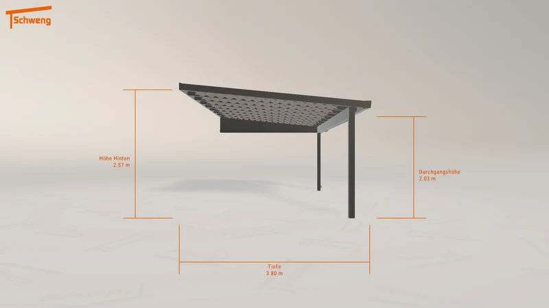 #DE Schweng Terrassenüberdachung S400 (ID n5d54g)