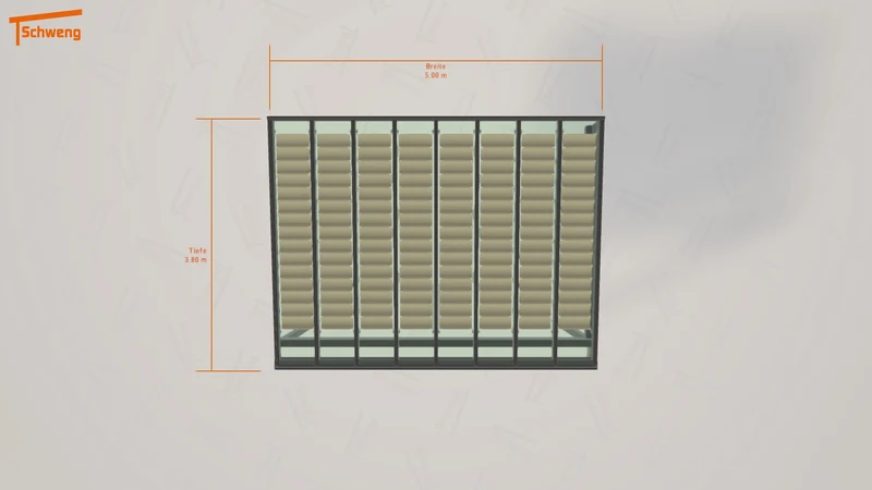 #DE Schweng Terrassenüberdachung S400 (ID n5d54g)