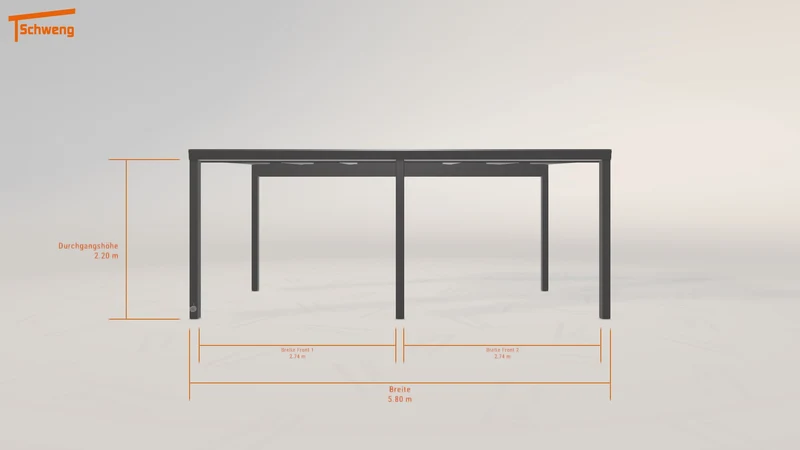 #DE Schweng Terrassenüberdachung S400 (ID mjpj7z)