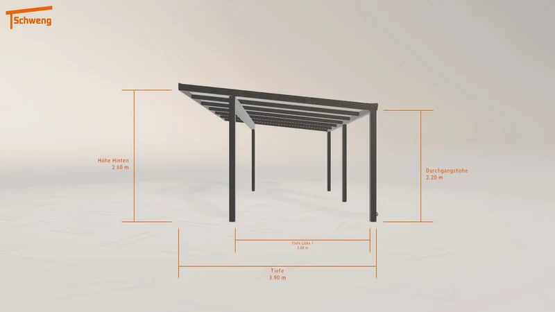 #DE Schweng Terrassenüberdachung S400 (ID mjpj7z)