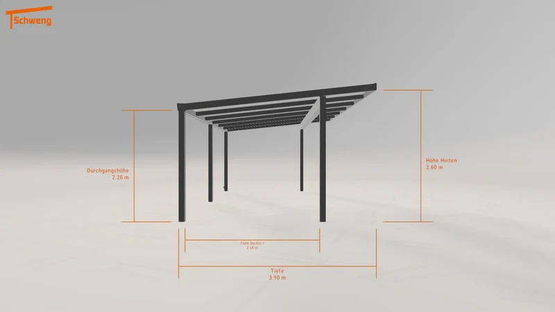 #DE Schweng Terrassenüberdachung S400 (ID mjpj7z)