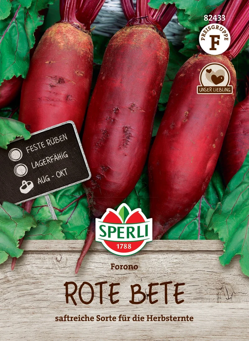 SPERLI Rote Bete-Samen 'Forono'