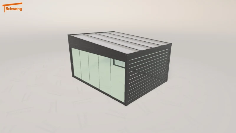 #DE Schweng Terrassenüberdachung S400 (ID v4j437)