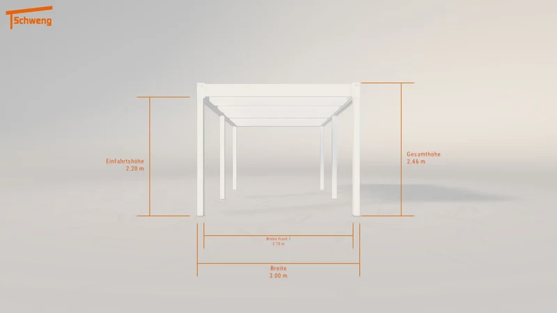 #DE Schweng Flachdachcarport C600 (ID 2q5nr7) #MTG