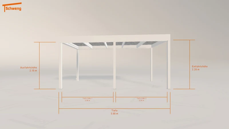 #DE Schweng Flachdachcarport C600 (ID 2q5nr7) #MTG