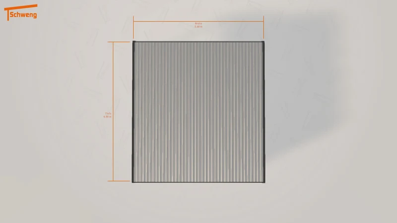 #DE Schweng Flachdachcarport C600 (ID dvdp23) #MTG