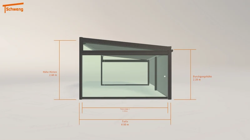 #DE Schweng Terrassenüberdachung S400 (ID x7zmpj)