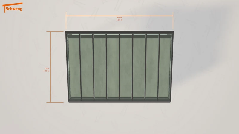 #DE Schweng Terrassenüberdachung S400 (ID x7zmpj)