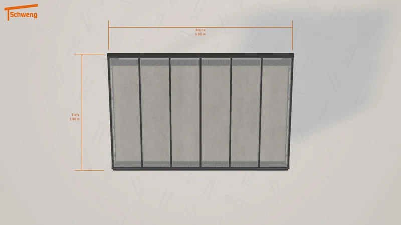 #DE Schweng Terrassenüberdachung S400 (ID n5d534)