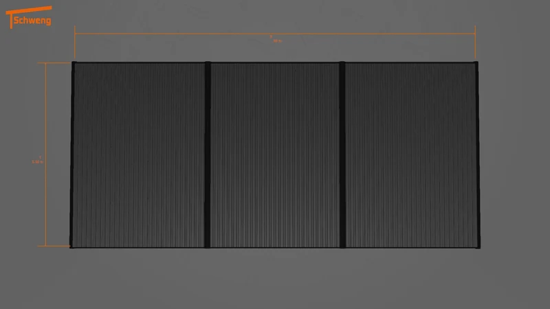 #DE Schweng Flachdachcarport C600+ (ID mjvz93) #MTG