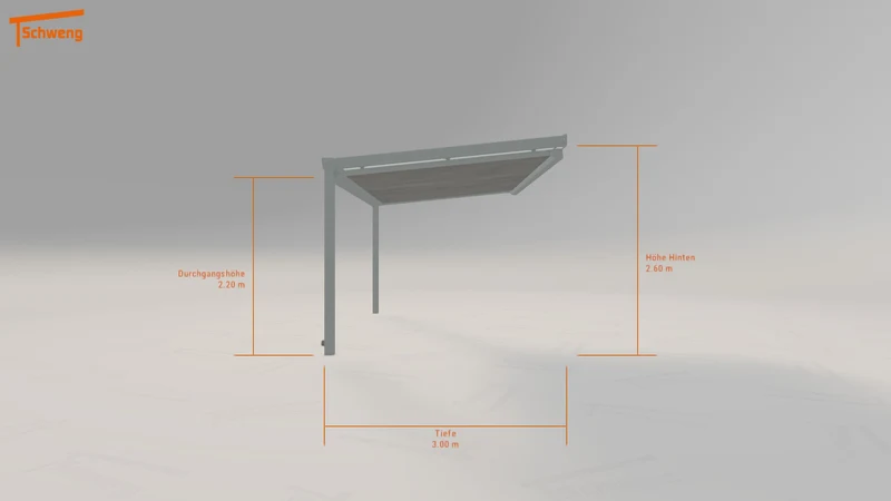 #AT Schweng Terrassenüberdachung S400 (ID mjvz23)