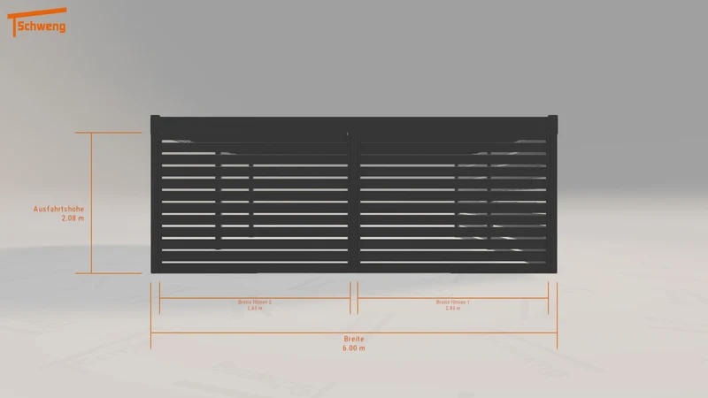 #DE Schweng Flachdachcarport C600 (ID k2vz4y) #MTG