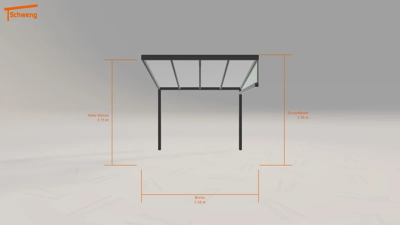 #DE Schweng Terrassenüberdachung S350 (ID 9wrmv8)