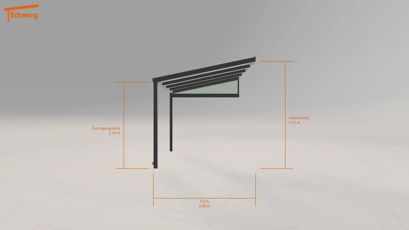 #DE Schweng Terrassenüberdachung S350 (ID 9wrmv8)