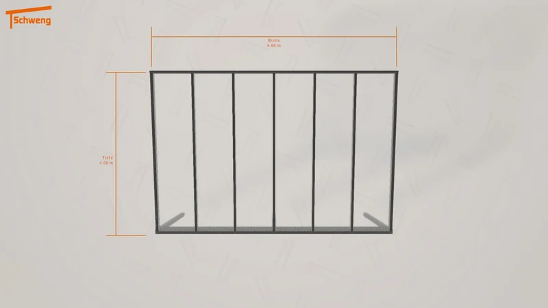 #DE Schweng Terrassenüberdachung S400 (ID pbvkqq)