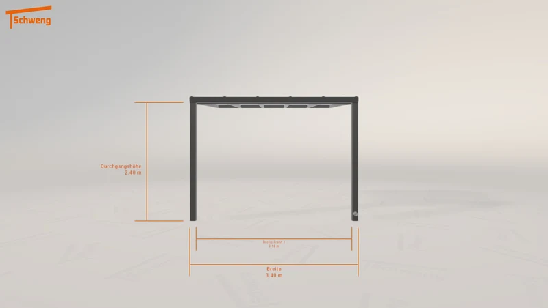 #DE Schweng Terrassenüberdachung S350 (ID 772zqx)