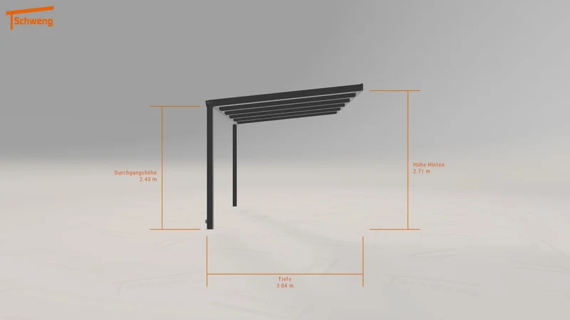 #DE Schweng Terrassenüberdachung S350 (ID 772zqx)