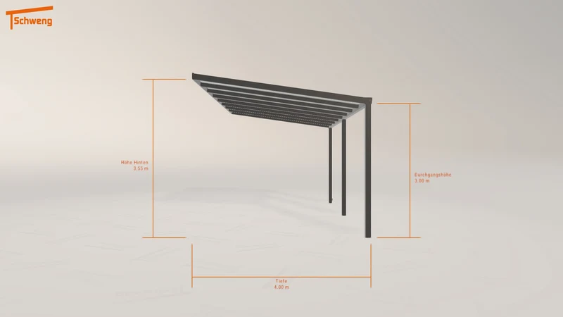 #DE Schweng Terrassenüberdachung S400 (ID 5m7jn4)