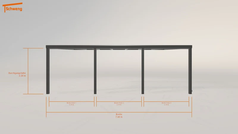 #AT Schweng Terrassenüberdachung S400 (ID 9wrmnp)