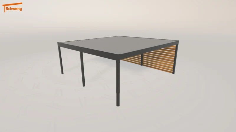 #CH Schweng Flachdachcarport C600+ (ID 5m7y8z) #MTG