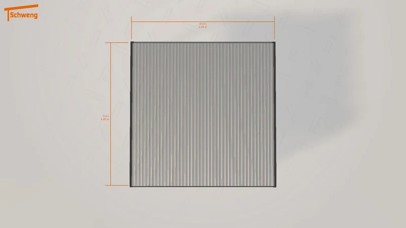#CH Schweng Flachdachcarport C600+ (ID 5m7y8z) #MTG