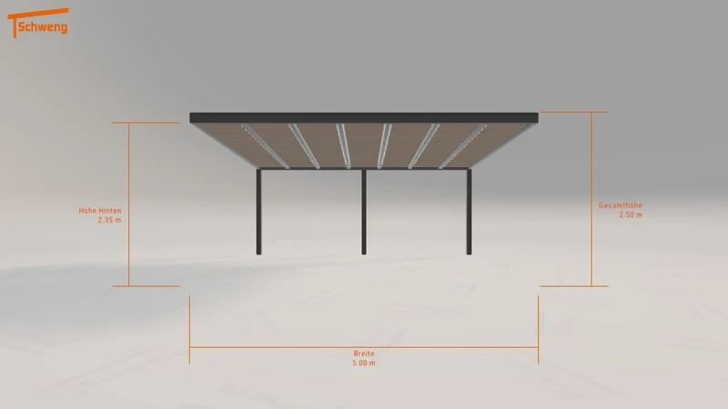 #DE Schweng Terrassenüberdachung S400 (ID 425dx5)