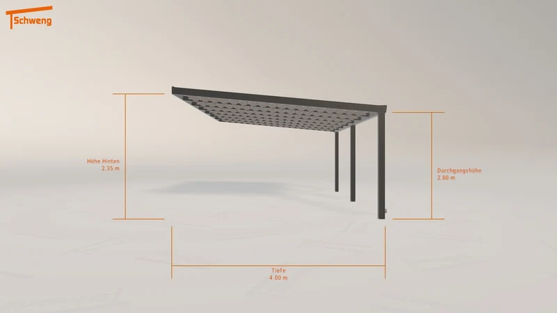 #DE Schweng Terrassenüberdachung S400 (ID 425dx5)