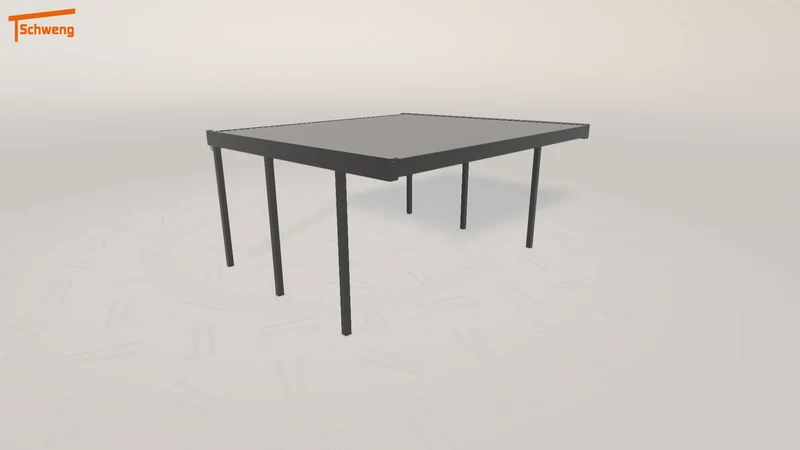 #DE Schweng Flachdachcarport C600+ (ID bkdnqg) #MTG