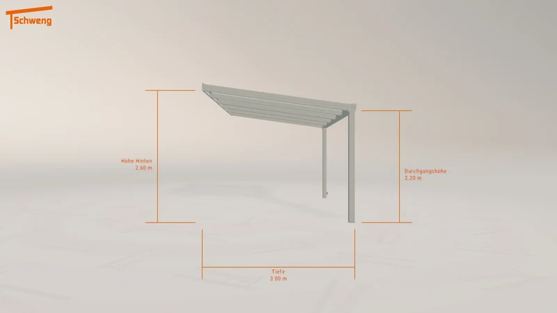 #DE Schweng Terrassenüberdachung S400 (ID qd9m7k)