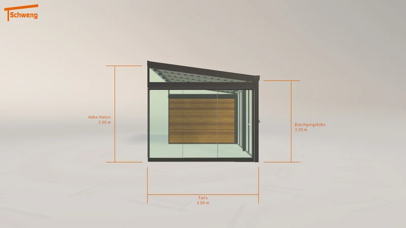 #DE Schweng Terrassenüberdachung S400 (ID dvdgyn)