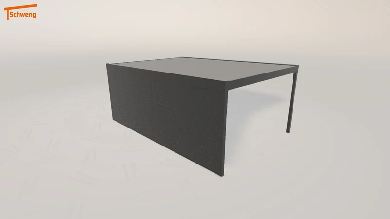 #DE Schweng Flachdachcarport C600 (ID mjv8xr) #MTG