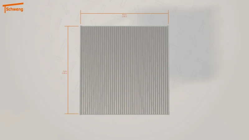 #DE Schweng Flachdachcarport C600 (ID bkd37r) #MTG