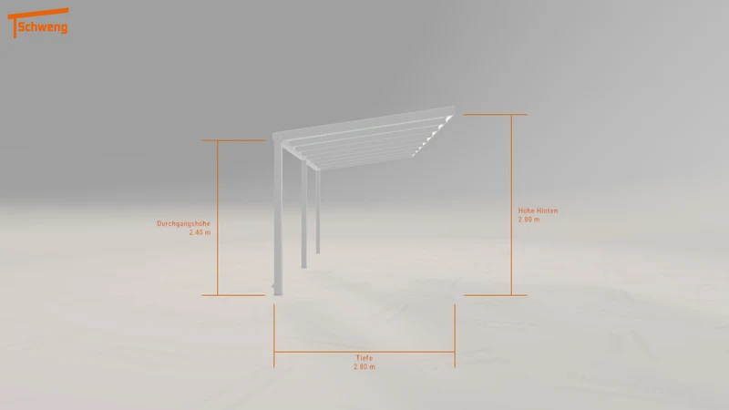 #DE Schweng Terrassenüberdachung S350 (ID rjygwz)