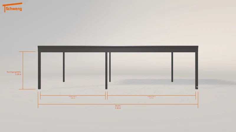 #DE Schweng Terrassenüberdachung S400 (ID 33yqyw)