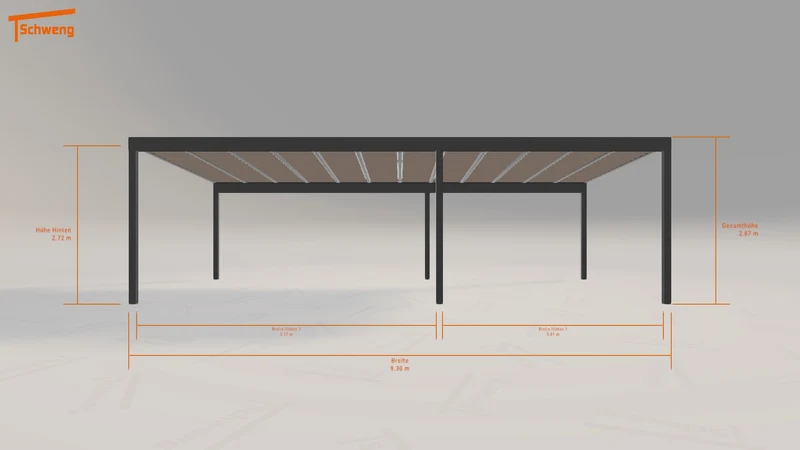 #DE Schweng Terrassenüberdachung S400 (ID 33yqyw)
