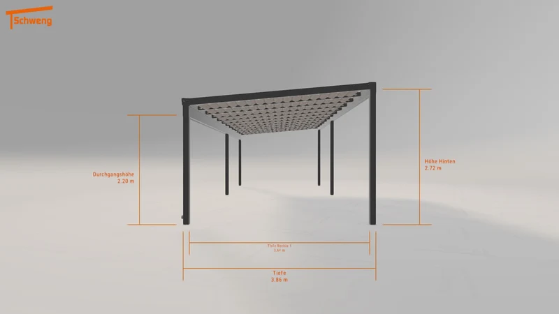 #DE Schweng Terrassenüberdachung S400 (ID 33yqyw)