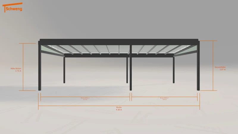 #DE Schweng Terrassenüberdachung S400 (ID mjvzk5)
