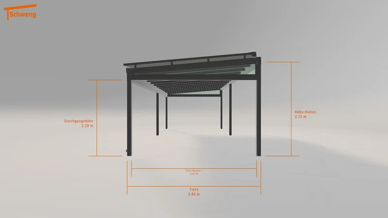 #DE Schweng Terrassenüberdachung S400 (ID mjvzk5)