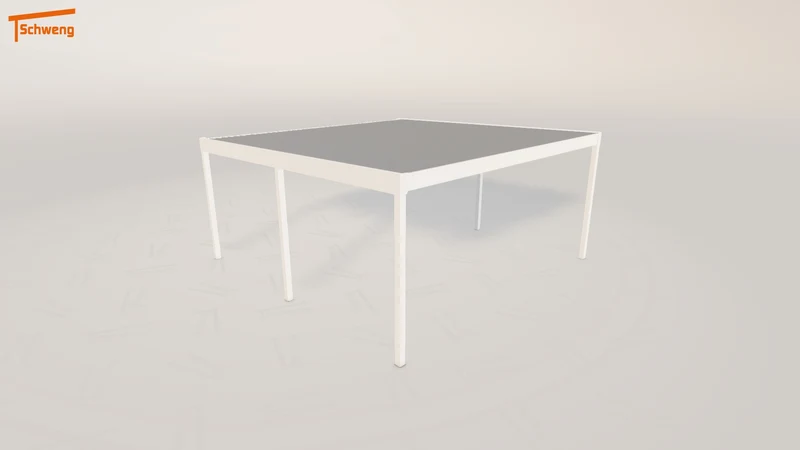 #DE Schweng Flachdachcarport C600+ (ID rjybx9)